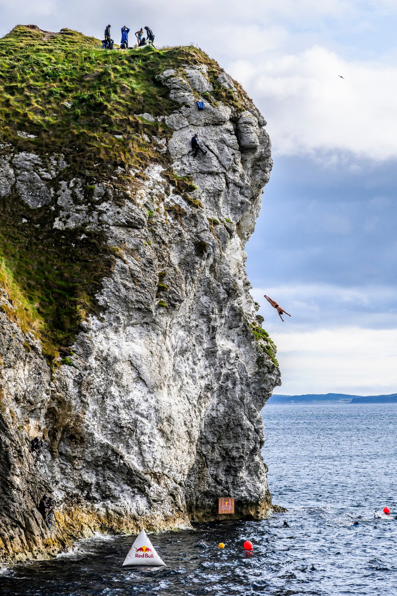Red Bull cliff dive Ireland