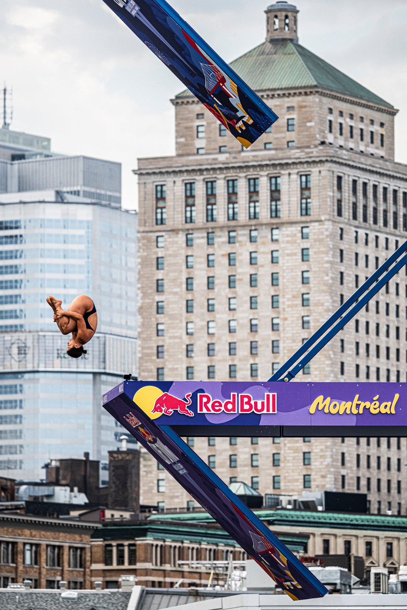 Red Bull cliff dive Montreal